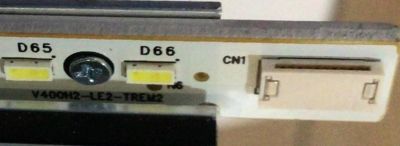 TIRA LED PARA TV TOSHIBA / NUMERO DE PARTE V400H2-LE2-TREM2 / V400H2-LED2-TLEM2 / MODELO 40SL412U - Imagen 2